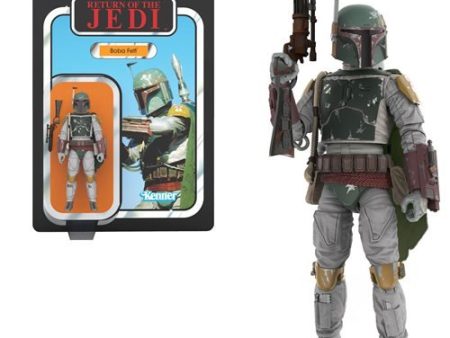 (sloppy visor paint) Star Wars The Vintage Collection Boba Fett (ROTJ) 3 3 4-Inch Action Figure Cheap