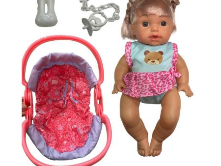 Doll Toys 5 in 1 Carrier 12 Baby Sounds Ages 18 M+ For Cheap