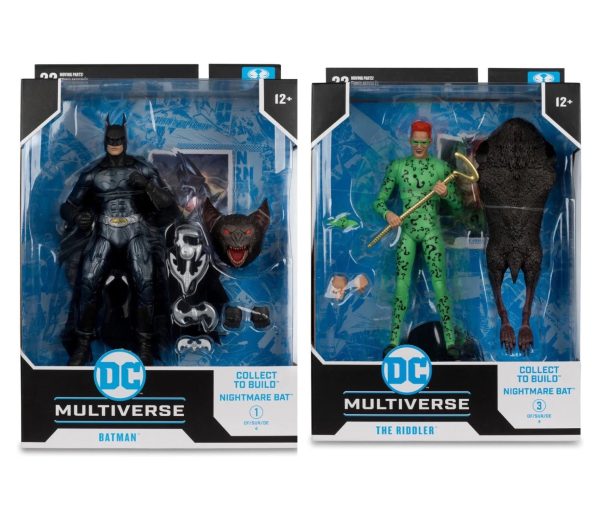 (Bundle) McFarlane Toys Batman Forever (Batman + Riddler) 7-inch figures Hot on Sale