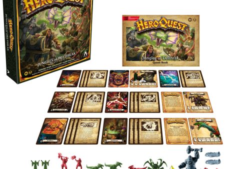 Avalon Hill HeroQuest Jungles of Delthrak Quest Pack (English Version) Online Sale