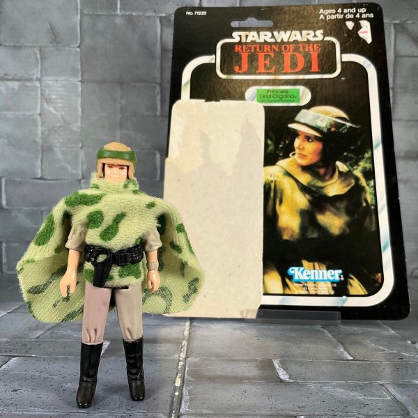 Vintage Kenner Star Wars - Leia in Combat Poncho With Cardback Supply