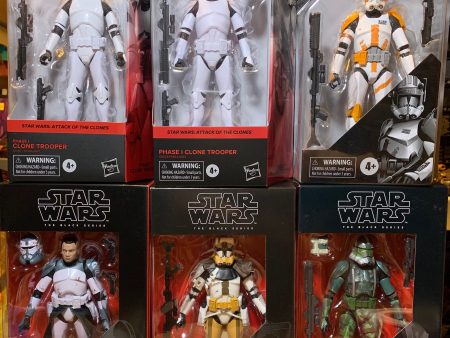 (6 Figure Bundle) Star Wars Black Series Clones on Sale