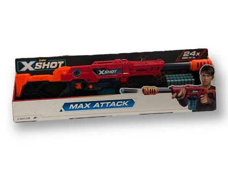 Zuru Xshot Max Attack Blaster With Clip Hot on Sale