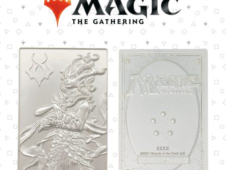 Magic the Gathering Limited Edition .999 Silver Plated Vraska Metal Collectible Sale