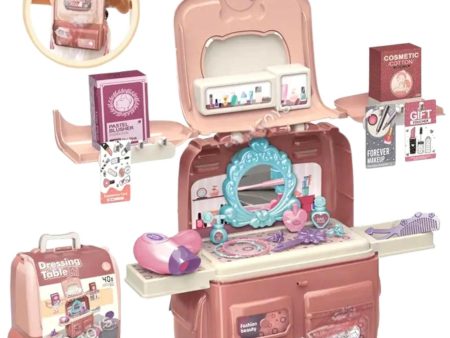 Pretend Role Play Dressing Vanity Table, DIY Fairy Tale Dream Of Little Princess 40 PSC Online Sale