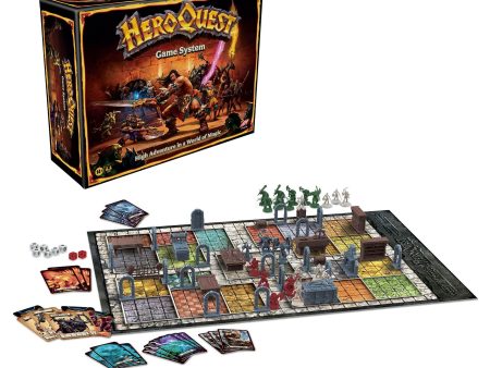 HeroQuest Game System (Select Language) Hot on Sale