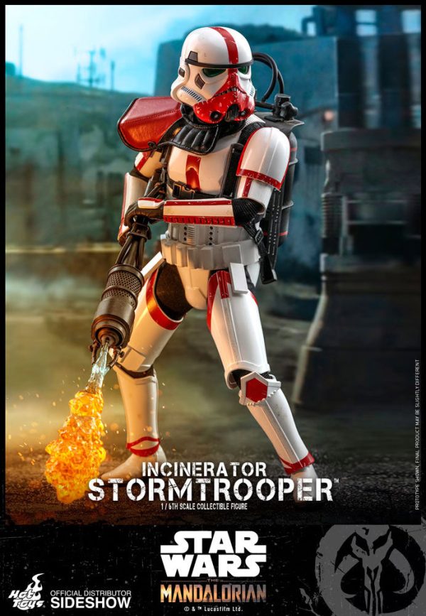 (Dented Box) Hot Toys 1 6 scale Incinerator Storm Trooper Fashion