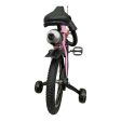 Foldable Bike Pink 14 Inch With A Water Bottle Holder Online now