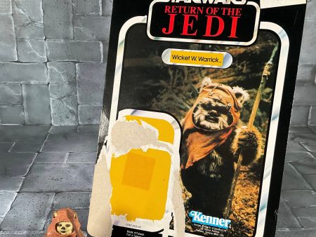 Vintage Kenner Star Wars - Wicket W. Warrick With Cardback Online Hot Sale