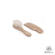 Mizu - Mami Set spazzola e pettine in bamboo For Discount