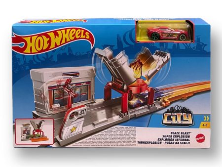 Hot Wheels Blaze Blast Super Explosion City Track Builder Unlimited Online Hot Sale