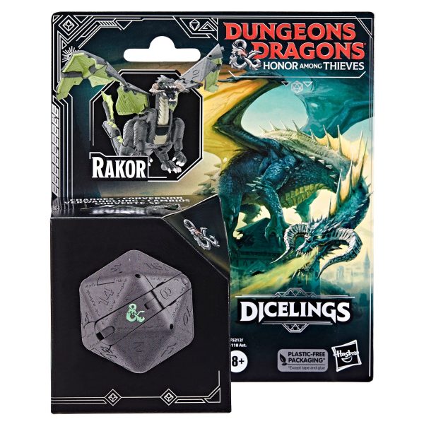 Dungeons & Dragons Honor Among Thieves D&D Dicelings Black Dragon Cheap