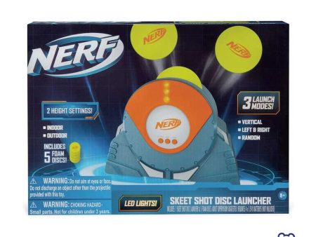 Grandi Giochi - Nerf Lanciatore Dischi Supply