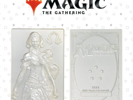 Magic the Gathering Limited Edition .999 Silver Plated Liliana Metal Collectible on Sale