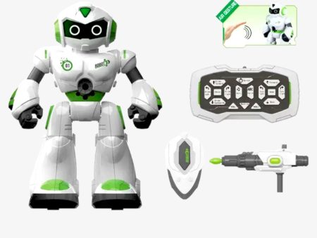 Interactive Space Smart Robot With Gesture Sensing Shield and Space Guns And Remote Control Different Sounds For Cheap