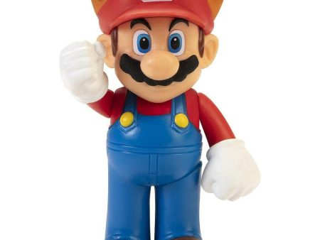 SUPER MARIO Raccoon Mario 2.5  Collectible Toy Action Figure Supply