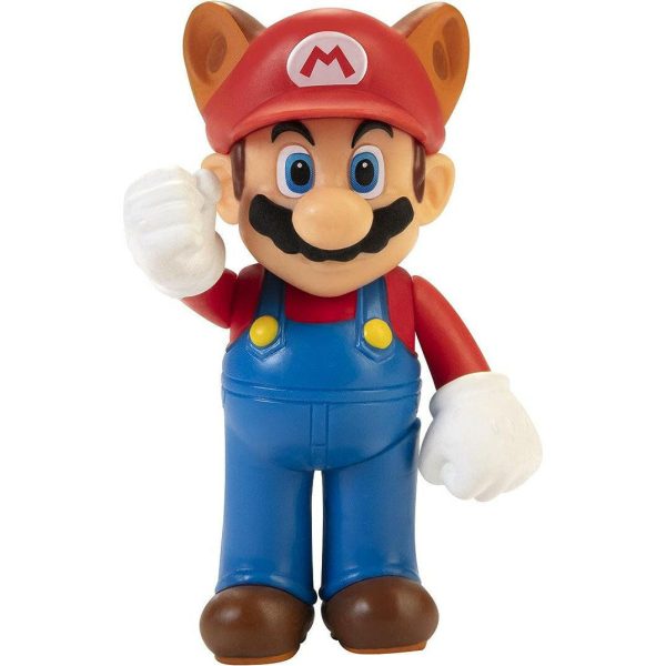 SUPER MARIO Raccoon Mario 2.5  Collectible Toy Action Figure Supply