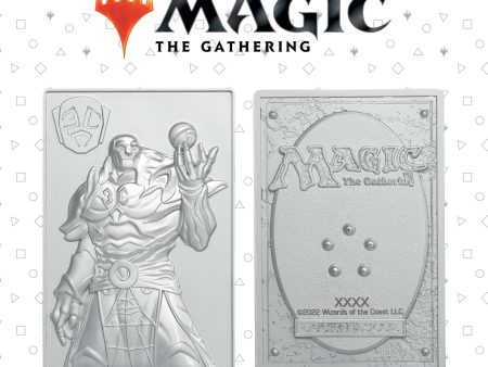 Magic the Gathering Limited Edition .999 Silver Plated Karn Metal Collectible Cheap